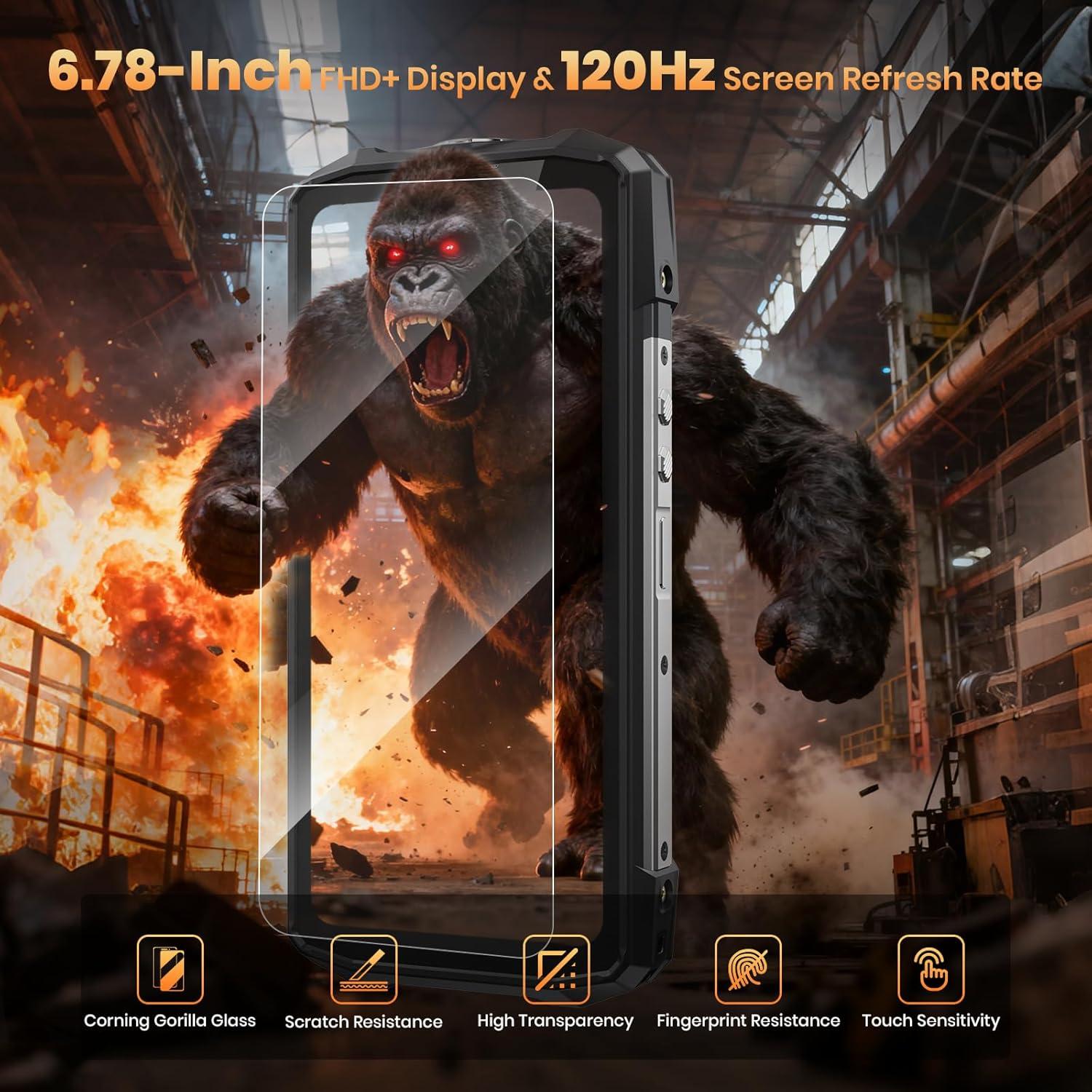 Best Rugged Phone – FOSSIBOT F113 5G Android 15, 36GB+2TB Review
